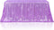 Poise3EHome Lavender Sequin Tablecloth 50×72 Inch Rectangle Sparkly Fabric Table Cover Overlay for Wedding Birthday Party Christmas Holiday Baby S...