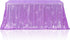 Poise3EHome Lavender Sequin Tablecloth 50×72 Inch Rectangle Sparkly Fabric Table Cover Overlay for Wedding Birthday Party Christmas Holiday Baby S...