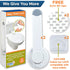 Toilet Locks Baby Proof (2-Pack) Ideal Baby Proof Toilet Lid Lock with Arm – No Tools Needed Easy Installation with 3M Adhesive – Top Safety Toile...