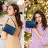 nuoku Purse Small Clutch for Women, Evening Wristlet Handbag, Cute Wallet PU Leather Crossbody...