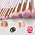 16PCs Marble Makeup Brushes Set Premium Synthetic Face Eye Lip Make Up Brush Kits for Foundation, Powder,Eyeshadow,Eyebrow,Eyelash,Eyeliner,Blendi...