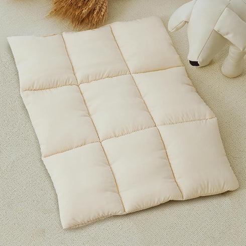 Pets Accessories for pet Bag, Pet Dog Bed, Dog Sleeping Mat, Breathable Warm Pet Beds Cushion for Small Dogs Cat(Grey, Cushion) (Beige)...