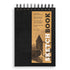 Sketchbook 5.5 x 8" Fliptop Landscape Black Spiral Hardcover Mixed Media Sketchbook for Drawing, Acid-Free Quality Paper (128 pages) - Union Squar...