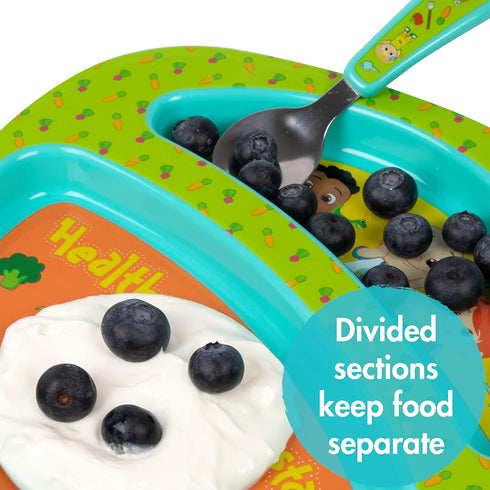 The First Years CoComelon Dinnerware Set - Toddler Plates and Toddler Utensils- 4 Count...