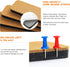 Felt Bulletin Board Corkboard Strips for Walls 3pack...