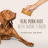 Better Belly Pork Hide Chips with Smoke Flavor, 10 Ounce, Digestible Pork Hide for Dogs (P-94450)...