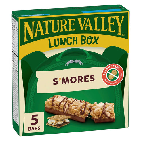 NATURE VALLEY, Lunchbox S'mores Granola Bars, 130g/4.6oz, (Imported from Canada)...