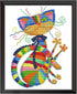 LOMTRATS Easy Cross Stitch Kits Seven Color Fox 11CT Stamped Embroidery Starter Kit DIY Needlework Craft Cat (32x43cm)......