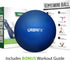 URBNFit Small Exercise Ball - 9-inch Mini Pilates Ball with Fitness Guide for Yoga, Barre, Physical Therapy, Stretching & Core Stability Workout...