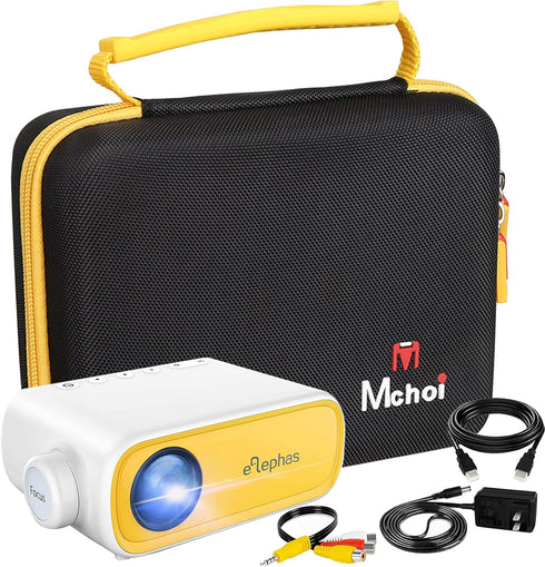 Mchoi Mini Projector Case for Mini Projector ELEPHAS Portable Projector for iPhone 1080P Supported, Case Only...