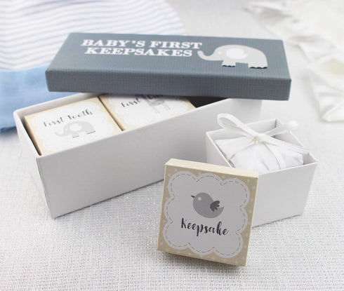 Lillian Rose 3 Piece Baby's First Keepsakes Boxes...