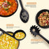 Kitchen Utensils Set, 7PCS Cooking Utensils Set 410F° Heat Resistant & Non-stick Food Nylon Kitchen Gadgets Accessories For Cookware, BPA Free Kit...