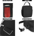 Lunch Box for Men & Women Durable Lunch Bag for Adults Reusable Small Lunchbox Black...