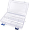 8 Grids Plastic Storage Box with Removable Divider Case for Electronics Jewelry Sewing Tool Gadgets...
