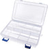 8 Grids Plastic Storage Box with Removable Divider Case for Electronics Jewelry Sewing Tool Gadgets...
