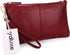 YALUXE Genuine Leather Wristlet Handbags Purses Cell Phone Pocket Clutch Wallet Crossbody Bags for Women...