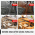 Tung Oil for Wood Finishing with Brush, 100% Natural Pure Tung Oil with Good Penetration, Waterproof Tung Oil for Bare Wood Such as Wood Furniture...