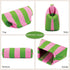 Summer Clutch Purses for Women Casual Crochet Dumpling Bag Colorblock Striped Cloud Clutch Handbags...