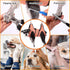 Dog Grooming Hammock Harness, XS Pet Grooming Harness for Puppy Small Dogs,Dog Nail Trimming Hammock with Nail Clippers,Dog Grooming Sling Holder ...