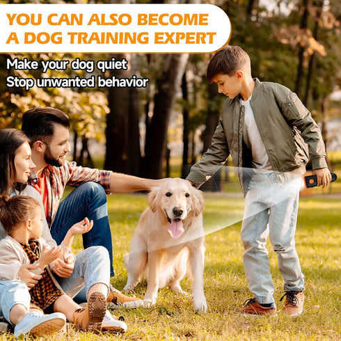 Anti Barking Device Ultrasonic Dog Bark Deterrent LED Flash+Sound Wave Drive Dog Barking Deterrent Dog Barking Control Devices Ultrasonic Bark Con...