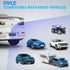 Pyle PLCM12 Rearview Backup Parking Assist Camera (Waterproof Night Vision Cam, Distance Scale Line Display, Flush Mount)...