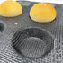 Mesh Silicone Hamburger Bun Mould, 20-Cavity Mini Hamburger Mould Silicone for Gluten-Free Hamburger Buns with Pinholes for Better Air Circulation...