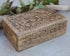 Egyptian Eye of Horus Hand Carved Jewelry Trinket Keepsake Wooden Storage Box (Large)...