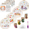 Tcbasrt 4 Set Embroidery Stitches Practice Kit, Beginner Embroidery Kit, Embroidery Kits for Adults, Embroidery Kit for Beginners with Embroidery ...