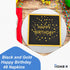 HOME-X Happy Birthday Black and Gold Paper Napkins, Square Party Napkins, 48 Count - 6.5" x 6.5"...