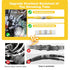 Kuject 100PCS Solder Seal Wire Connectors AWG 12-10, Yellow Solder Seal Heat Shrink Butt Connectors Terminals Solder Sleeve Waterproof Wire Splice...