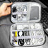 HCFGS Electronics Organizer Travel Case,Cord Organizer Travel,Cable Case,Waterproof Electronics Organizer for Hard Drives,USB Cables,Flash Drive,P...
