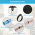 100 PCS Reusable Cable Ties with Hook and Loop, Multi-purpose Adjustable 8 Inch Cable Management Wire Ties Cable Straps for Organizing Home, Offic...