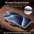 ESR for iPhone 15 Pro Max Case, Metal Kickstand Case, 3 Stand Modes, Military-Grade Drop Protection, Supports Wireless Charging, Slim Back Cover w...