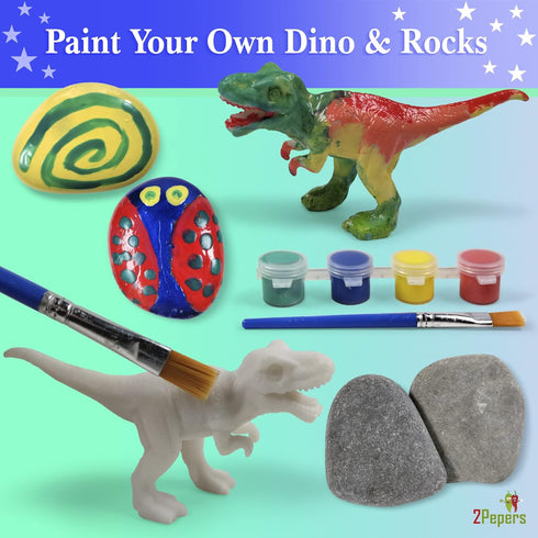 DIY Light Up Dinosaur Nightlight Arts and Crafts for Kids, Best Birthday Gifts for Boys & Girls Ages 3 4 5 6 7 8 Years Old, Fun Stem Kit for Kids...