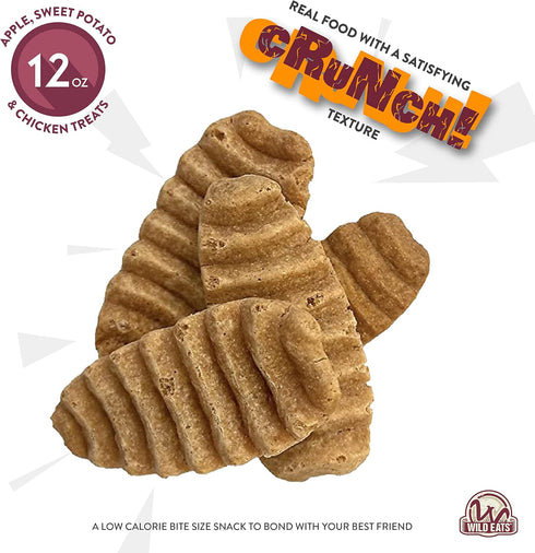 Sweet Potato Treats for Dogs – 12 oz. (Great Low Calorie, Low Fat Alternative to Traditional Dog Biscuits, Dog Cookies, and Dog Bones) Healthy Dog...