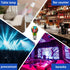 LED Stained Glass Light Bulb A19 4W E26 Base Painted Light Bulb Night Light Mosaic Light Bulb Party Light Bulb Stainglass Light Bulb...