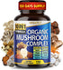 10 in 1 High Strength Mushroom Supplement 9,700MG - Lions Mane, Cordyceps, Reishi - Brain Supplements for Memory and Focus ** 5-Month Supply...