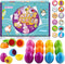 LOOIKOOS Matching Easter Eggs for Toddlers,12PCS Preschool Educational Learning Toys Fine Motor Skill Kids Montessori Toy Gift for 3 4 5 Year Old...