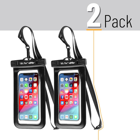 Mr. Pen- Waterproof Phone Pouch, 2 Pack, Waterproof Phone Holder, Dry Bag for Phone......