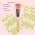 210 PCS Makeup Brush Label Stickers,Waterproof Brush Name Labels,Self-adhesive Foundation Brushes Labels for Beauty Salon and Personal Use(Clear,1...