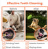 Dog Toys, Rugby Squeaky Dog Toys for Aggressive Chewers, Rubber Tough Dog Toys, Durable and Indestructible Football Dog Toys for Medium Large Dog ...