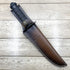 Fixed Blade Knife Sheath Fits up to 8 Inch Blade,Leather Knife Sheaths Knife Holder Hunting Knife Sheath,Straight Knife Sheath Brown...