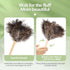 Ostrich Feather Duster, 16-Inch, Indulge in Effortless Elegance with Premium Reusable Design for Thorough, Eco-Friendly Cleaning of Delicate Items...