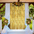 Shiny Gold Metallic Foil Fringe Door & Window Curtain Party Decoration 3.3' X 6.6' ?Value Pack of 2?...