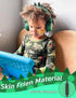 Kids Headphones,Dinosaurs Wired Headsets for Boys&Girls,Built-in Mic&On/Over Ear HD Stereo for Online Study/School/Tablet with Nylon Cable (Green)...