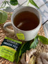 Bigelow Tea Green Tea with Ginger Plus Probiotics, Caffeinated Tea with Ginger, 18 Count Box, (Pack of 6), 108 Total Tea Bags...