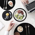 Silicone Microwave Mat 12 Inch, Non Stick Turntable Mat for Kitchen, Multi-Purpose Heat Resistant Oven Mat 2 Pack (Black)...