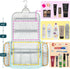 PAVILIA Large Hanging Toiletry Bag Travel Bag Women Men, Cosmetic Organizer, Water Resistant Makeup Bag Accessories Toiletries, Travel Essentials ...