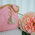 Cute Keychain Women Key Chains For Car Kawaii Anime Crystal Bling Pink Keychains Ring For Bag Purse Charm Accessories...