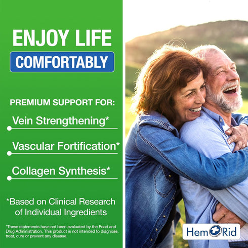 HemRid Max - Fast Hemorrhoid Relief. Get The Hemorrhoid Pills That Actually Work. Works in Just 2-5 Days....